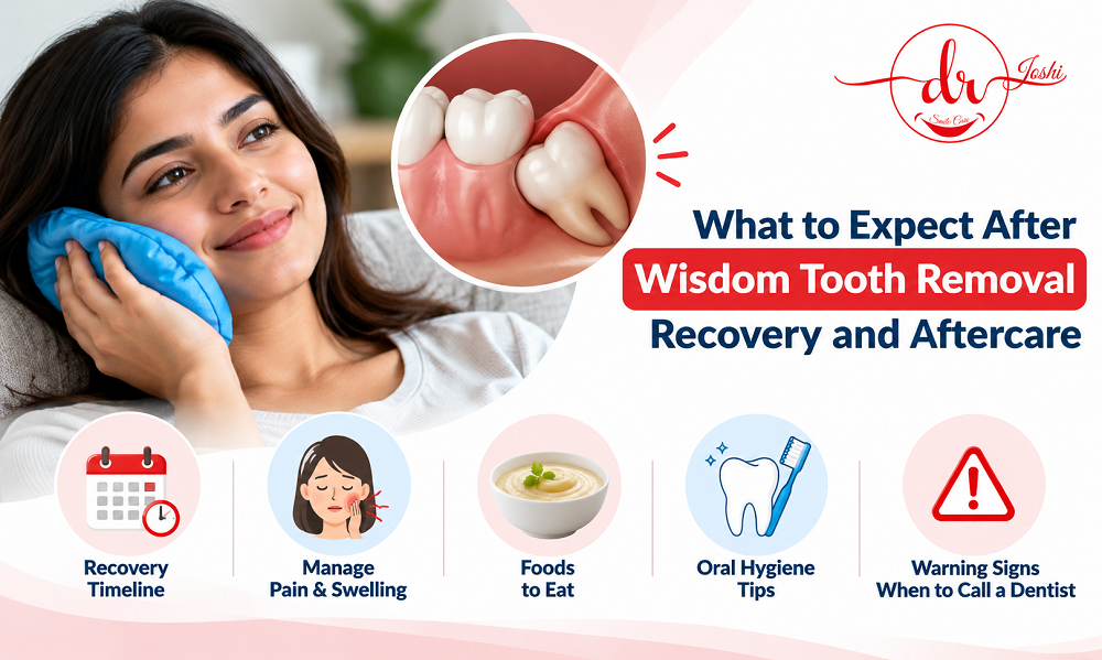 Wisdom Tooth Removal Recovery and Aftercare Guide | Dr. Joshi Smile Care, Bhopal